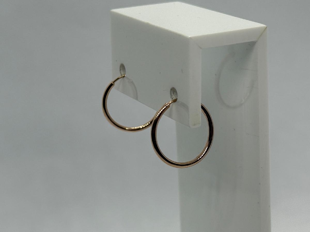 СЕРЬГИ КОНГО без камня (Au 585)