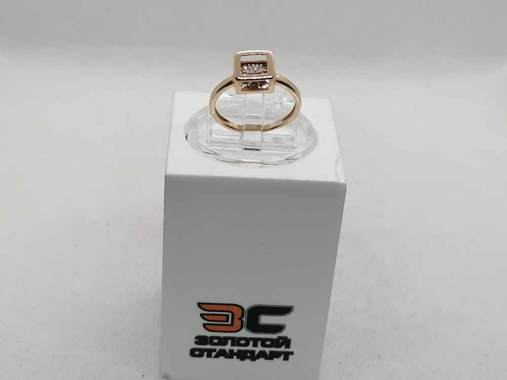 01-11-5704-11-00 КОЛЬЦО БРИЛЛИАНТ (Au 585)