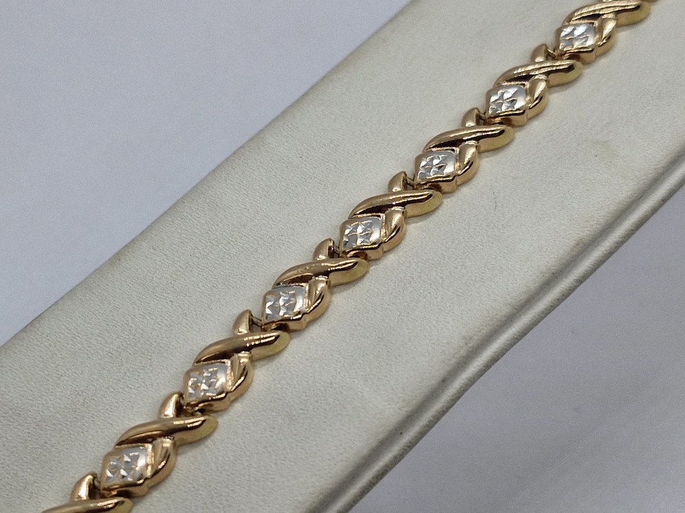 БРАСЛЕТ ПУСТОТЕЛЫЙ Ролекс Au 585