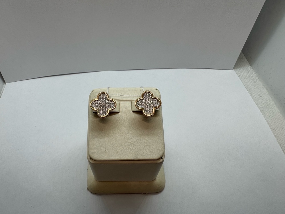 СЕРЬГИ С КАМНЯМИ (Au 585)