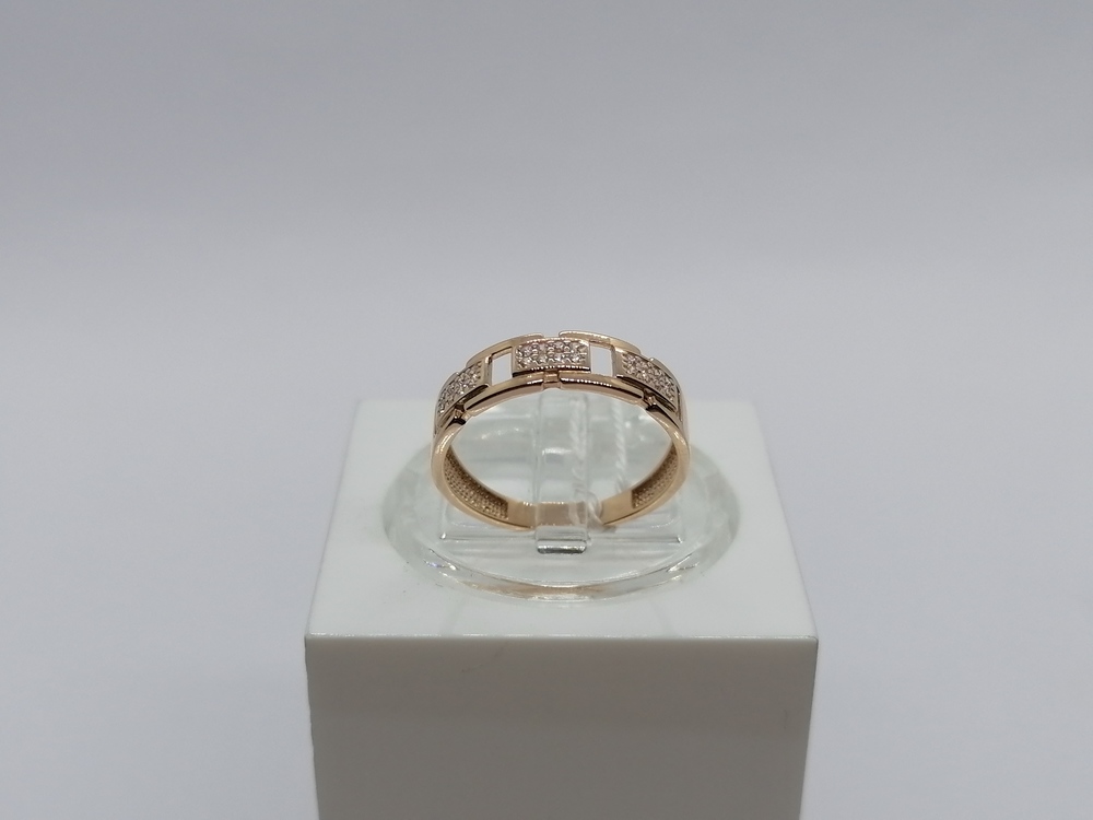 КОЛКМИ585 КОЛЬЦО С КАМНЯМИ (Au 585)