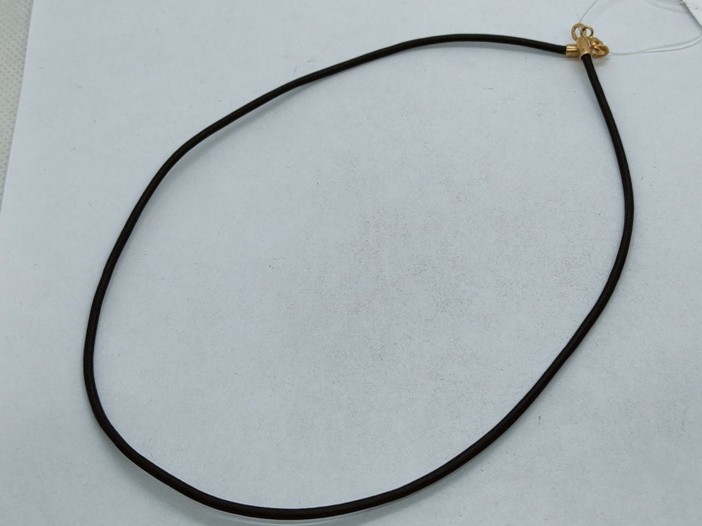 6030КЖ КОЛЬЕ КОЖА (Au 585)