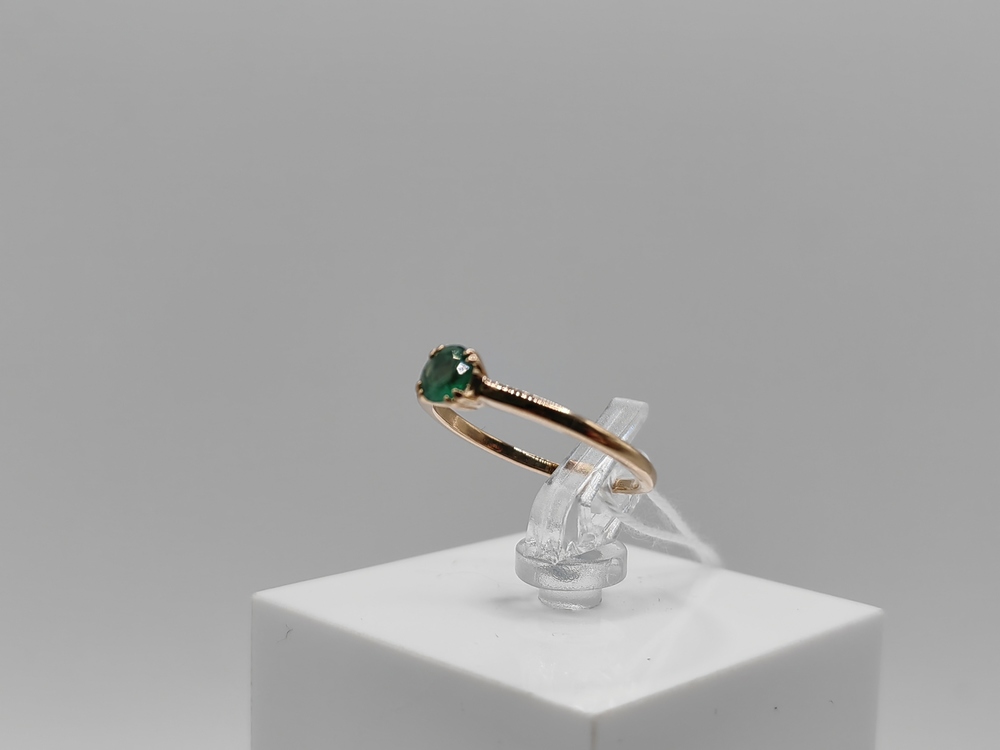 КОЛКМ585 КОЛЬЦО С КАМНЕМ (Au 585)