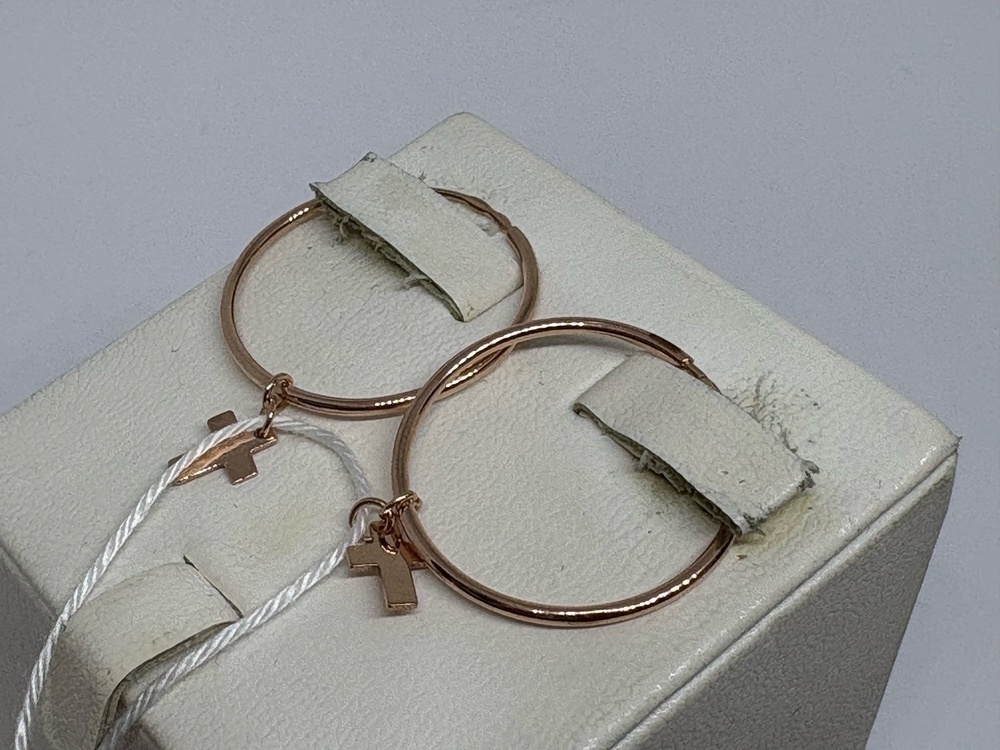 СЕРЬГИ КОНГО (Au 585)