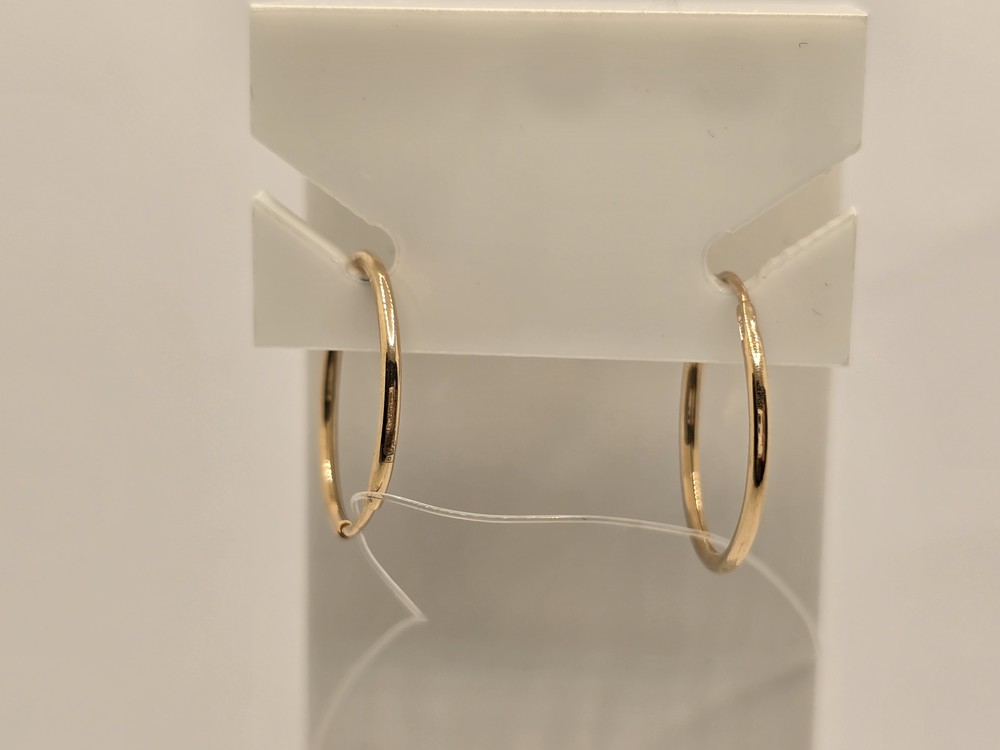 СЕРЬГИ КОНГО без камня (Au 585)