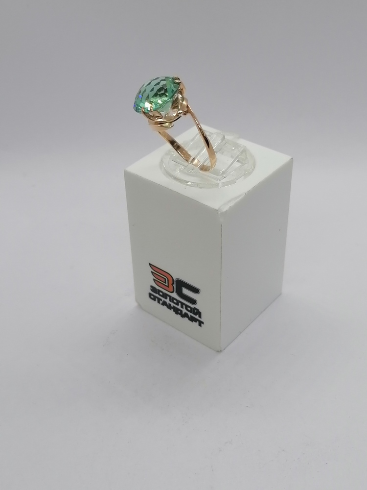 КОЛКМ585 КОЛЬЦО С КАМНЕМ (Au 585)