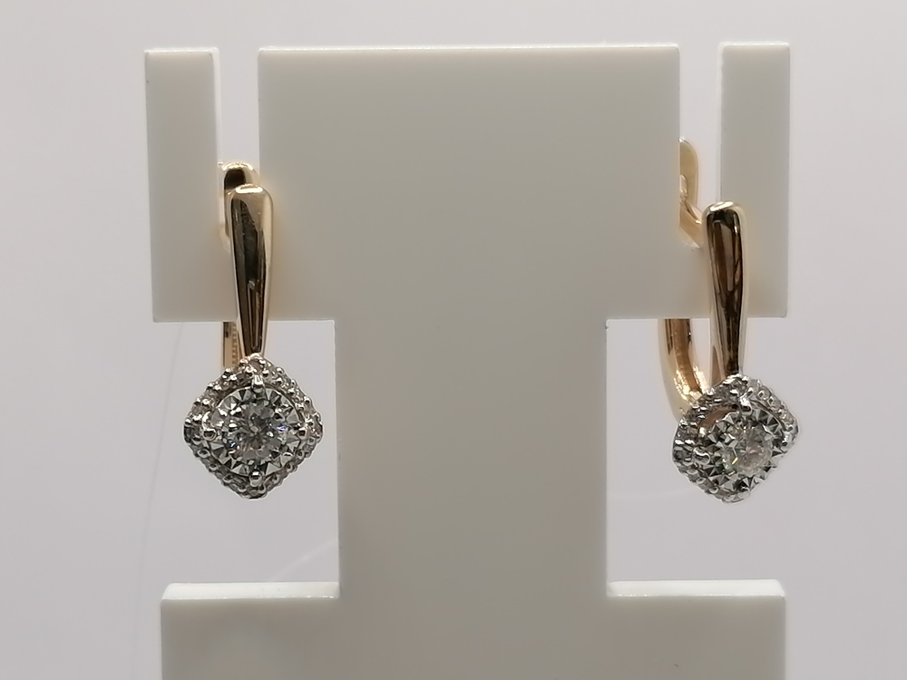 СЕРЬГИ БРИЛЛИАНТ (Au 585)