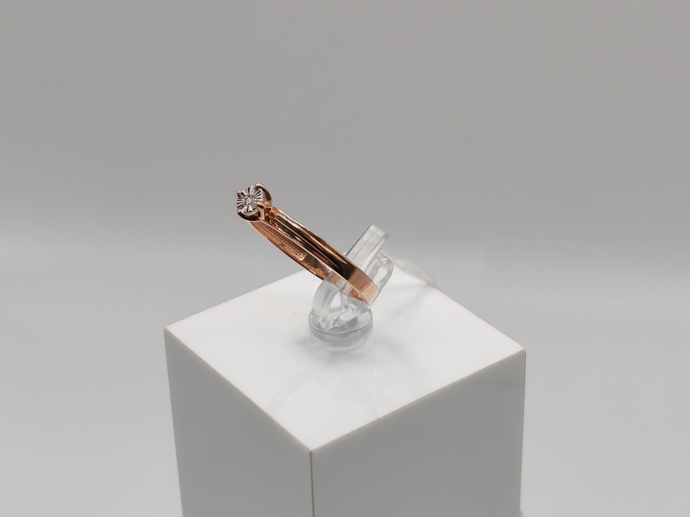 КОЛЬЦО БРИЛЛИАНТ Au 585