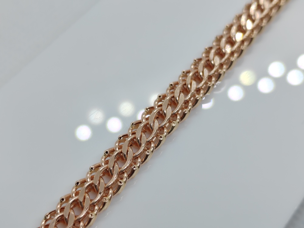 БРАСЛЕТ ПУСТОТЕЛЫЙ Итальянка (Au 585)