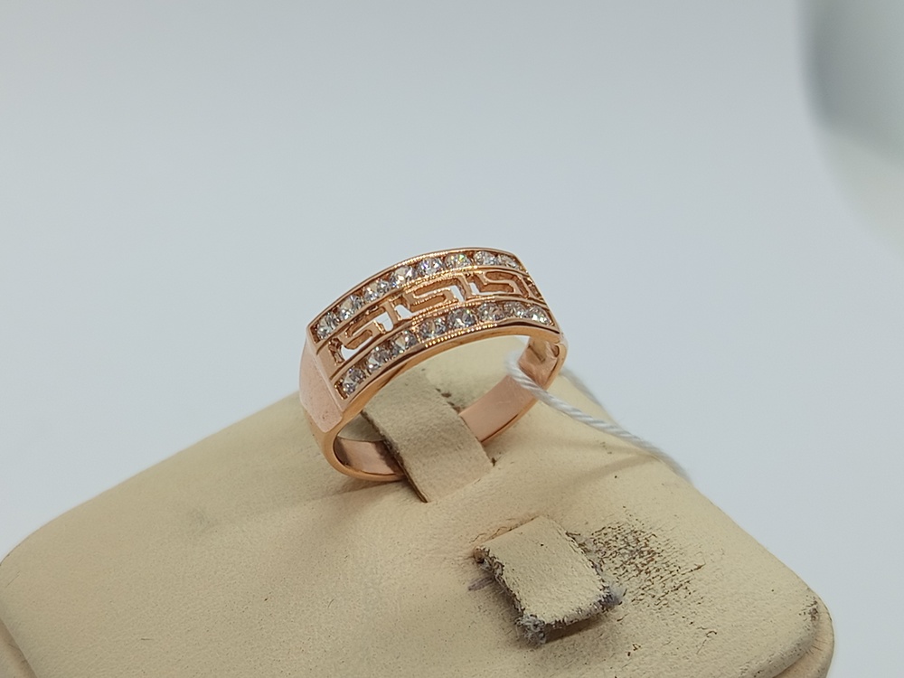 КОЛКМИ585 КОЛЬЦО С КАМНЯМИ (Au 585)