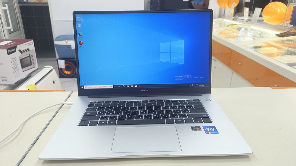 Ноутбук Honor; Ryzen 7 5700U, Нет, 16 Гб, 512 GB, Нет