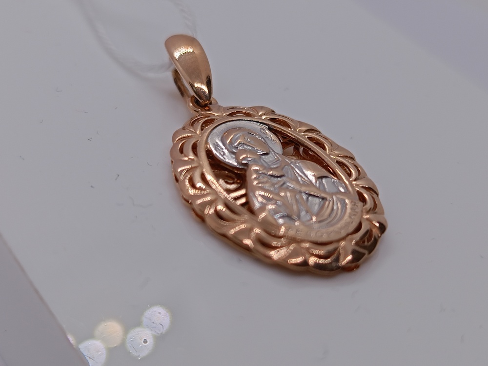 ПОДВЕСКА ИКОНА БЕЗ КАМНЯ (Au 585)