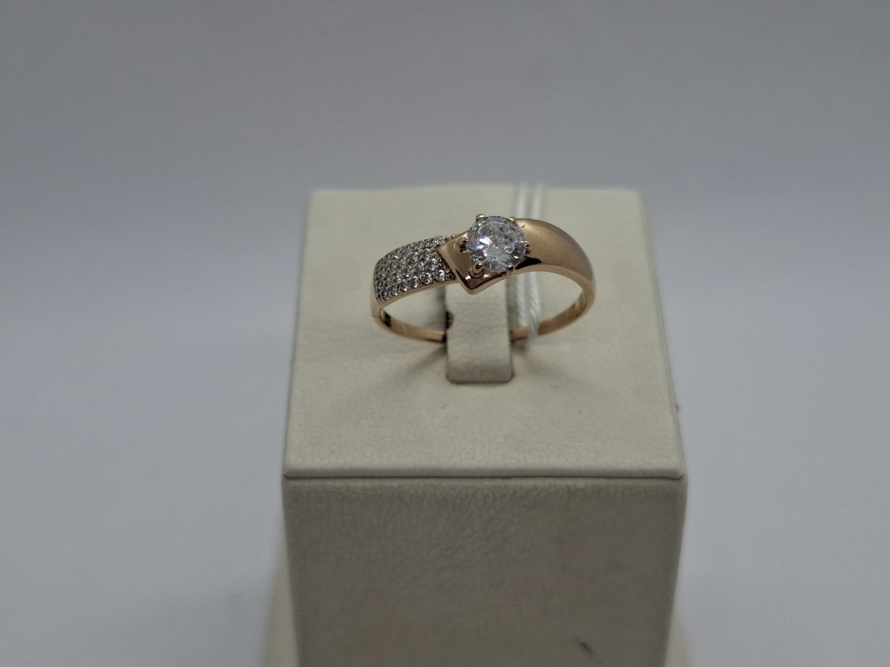 КОЛКМИ585 КОЛЬЦО С КАМНЯМИ (Au 585) КОЛКМИ585 КОЛЬЦО С КАМНЯМИ (Au 585)