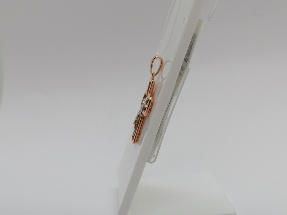 ПОДВЕСКА КРЕСТ (Au 585)