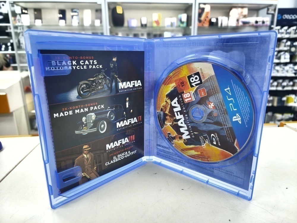 Игра  Игра Playstation 4 Mafia Definitive Edition