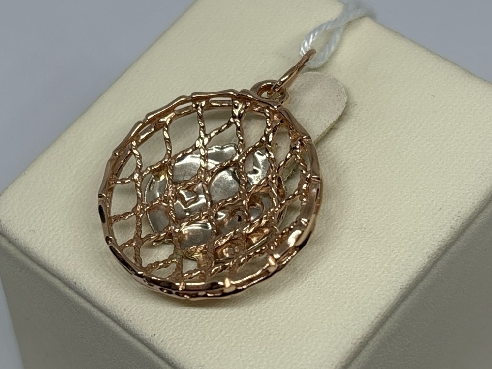 ПОДВЕСКА ЗНАК ЗОДИАКА РЫБЫ Au 585