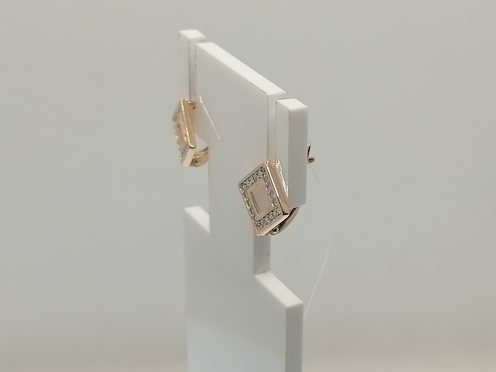 СЕРЬГИ С КАМНЯМИ (Au 585)