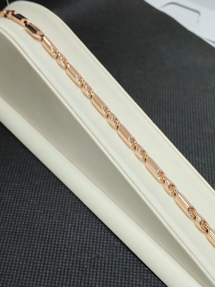 БРАСЛЕТ ПУСТОТЕЛЫЙ Фантазия (Au 585)