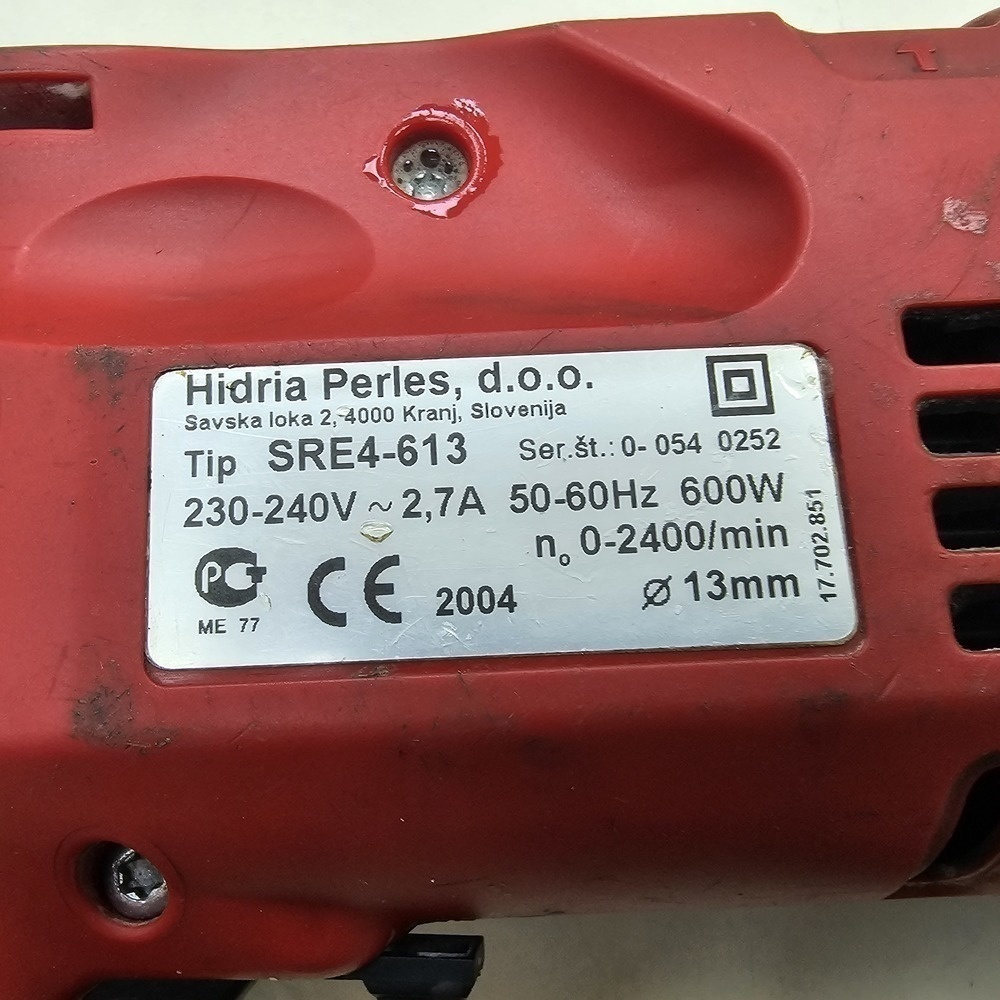 Дрель-ударная Iskra Ero 600w