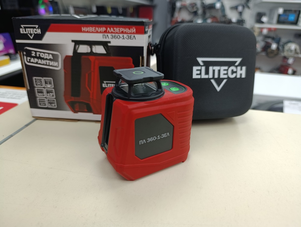 Нивелир Elitech ПЛ 360-1