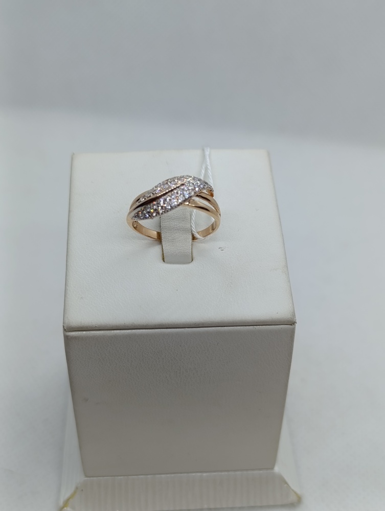 КОЛКМИ585 КОЛЬЦО С КАМНЯМИ (Au 585)
