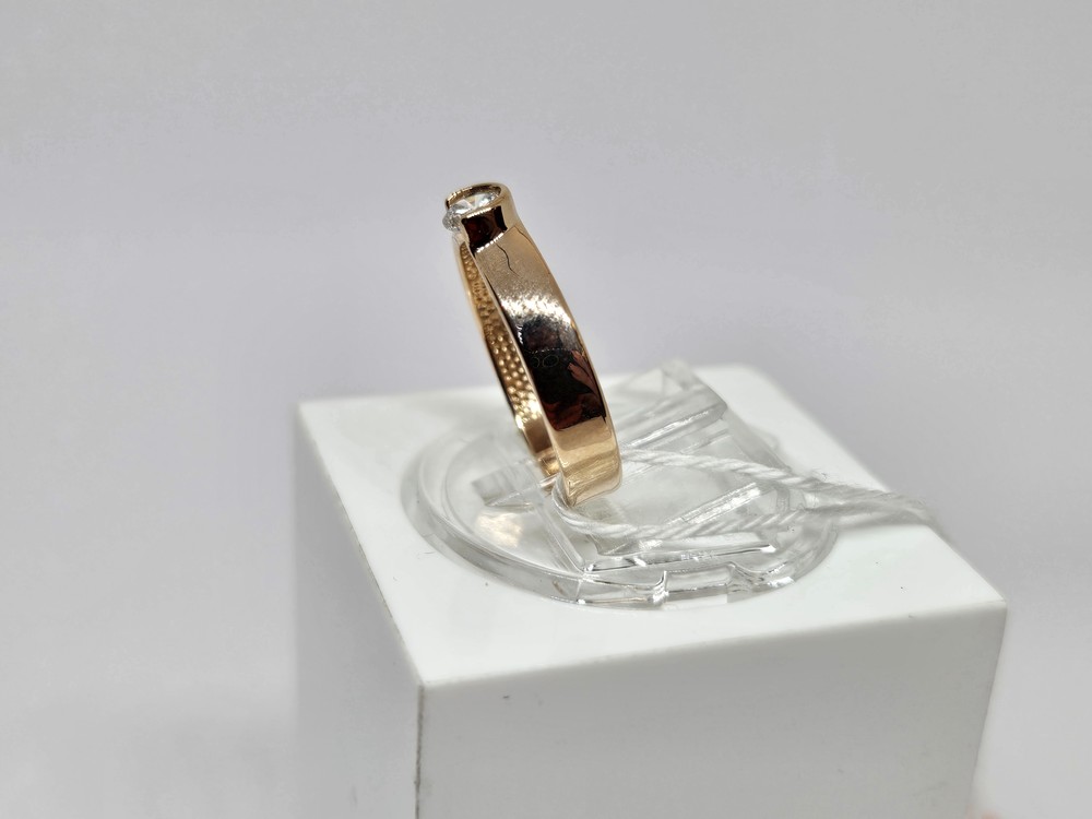 КОЛКМ585 КОЛЬЦО С КАМНЕМ (Au 585) КОЛКМ585 КОЛЬЦО С КАМНЕМ (Au 585)