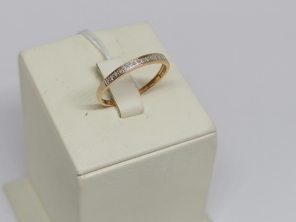 КОЛКМИ585 КОЛЬЦО С КАМНЯМИ (Au 585)