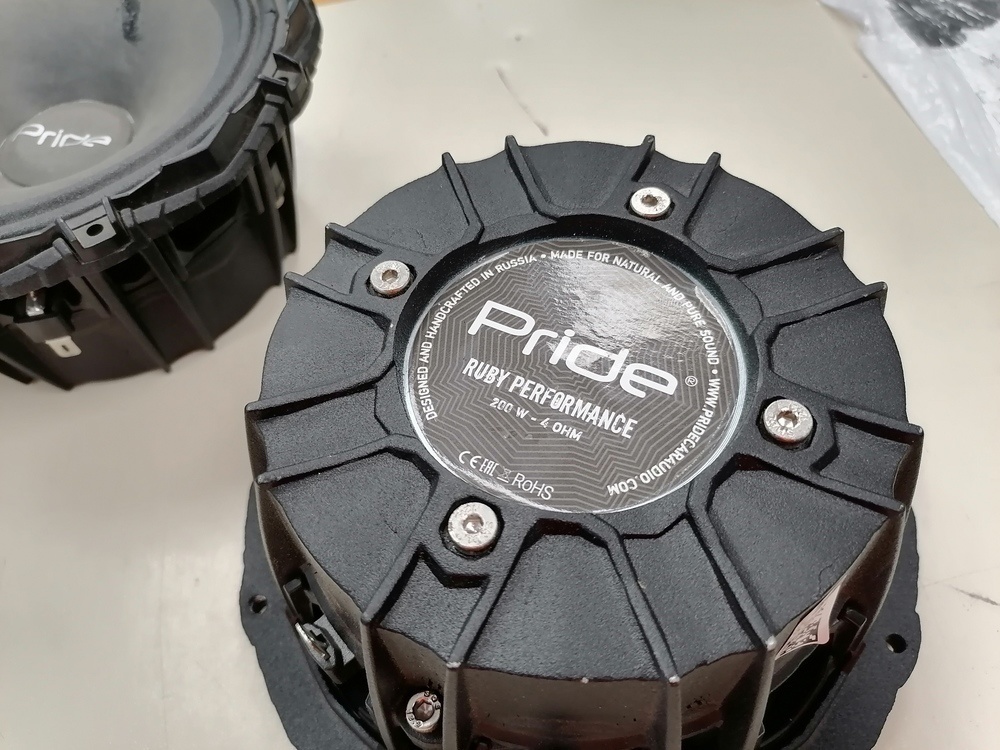 Автоакустика передняя Pride Perfomance 200W-4 OHM