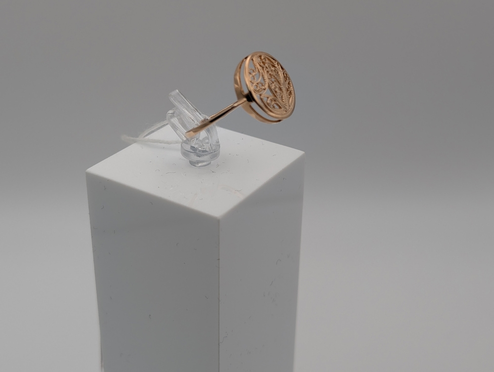 КОЛБКМ585 КОЛЬЦО БЕЗ КАМНЯ (Au 585)