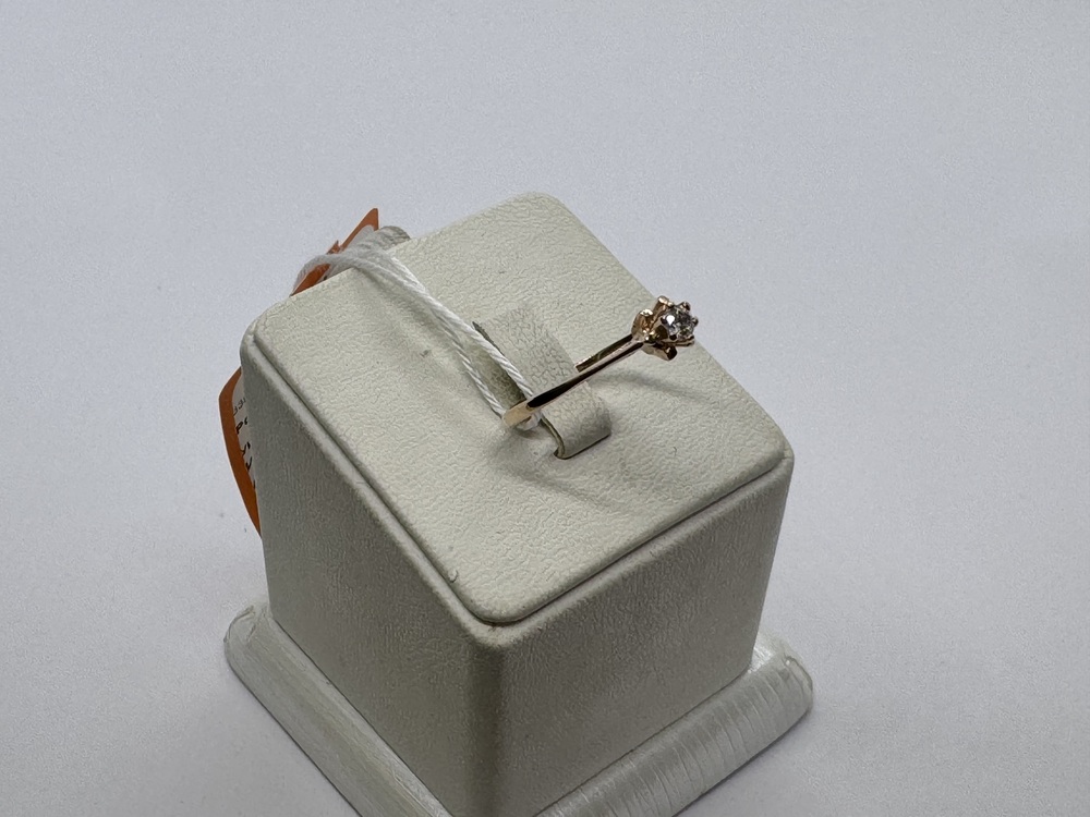 КОЛКМ585 КОЛЬЦО С КАМНЕМ (Au 585)