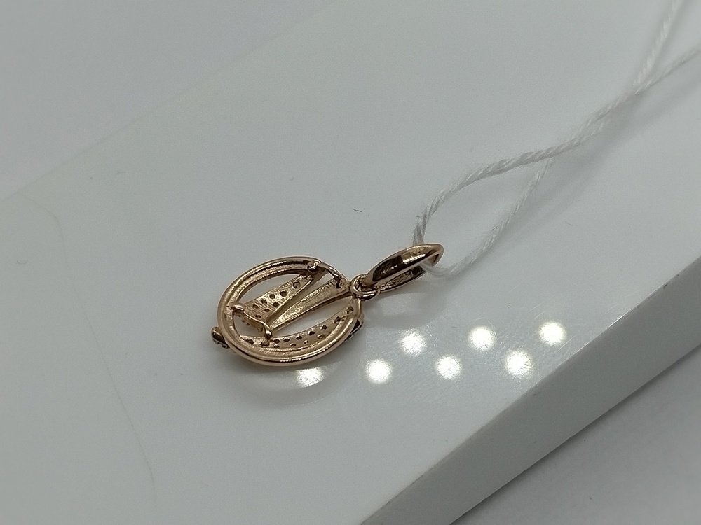 ПОДВЕСКА С КАМНЯМИ (Au 585)