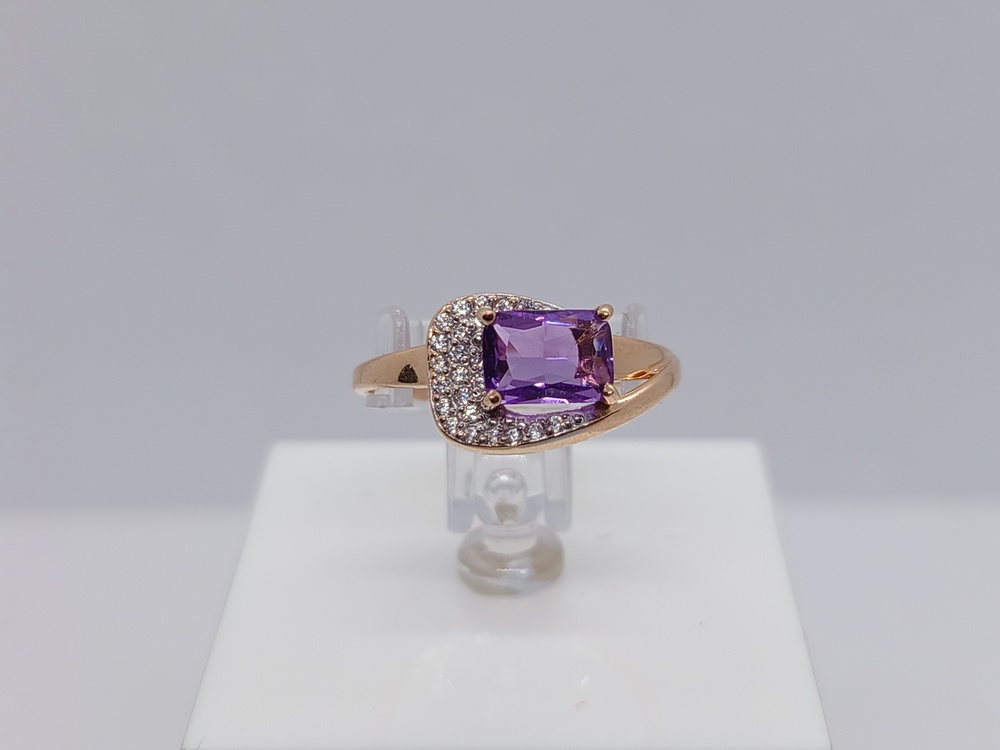 КОЛКМИ585 КОЛЬЦО С КАМНЯМИ (Au 585)