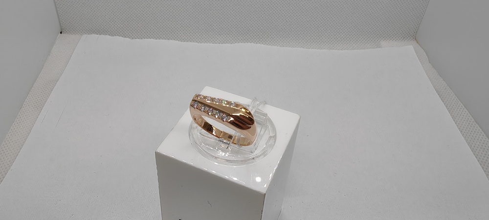 КОЛКМИ585 КОЛЬЦО С КАМНЯМИ (Au 585)