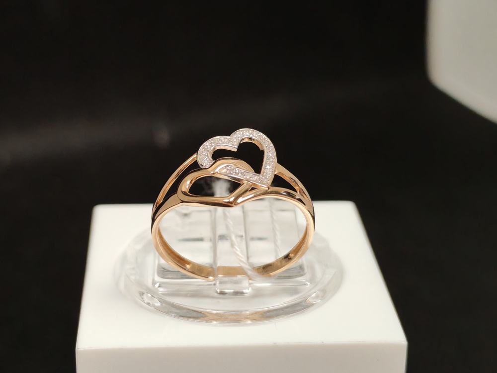 КОЛЬЦО БРИЛЛИАНТ Au 585