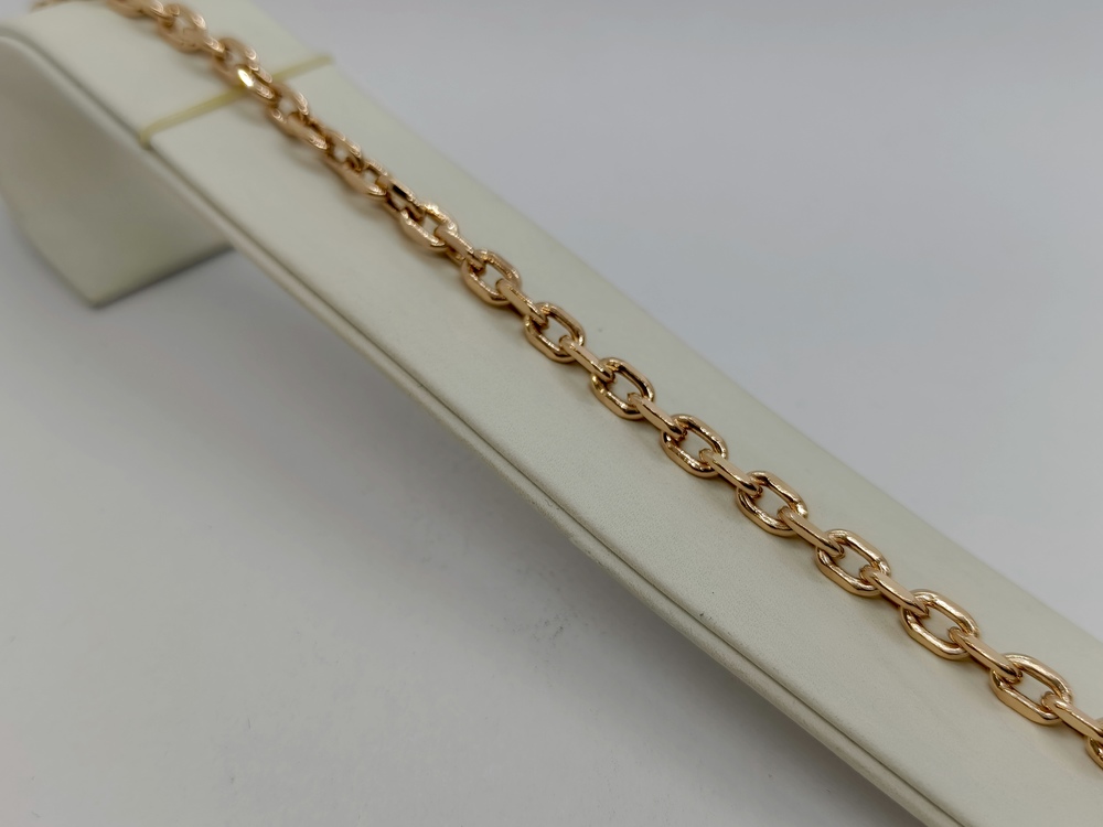 620715024 БРАСЛЕТ ПУСТОТЕЛЫЙ Якорное (Au 585)