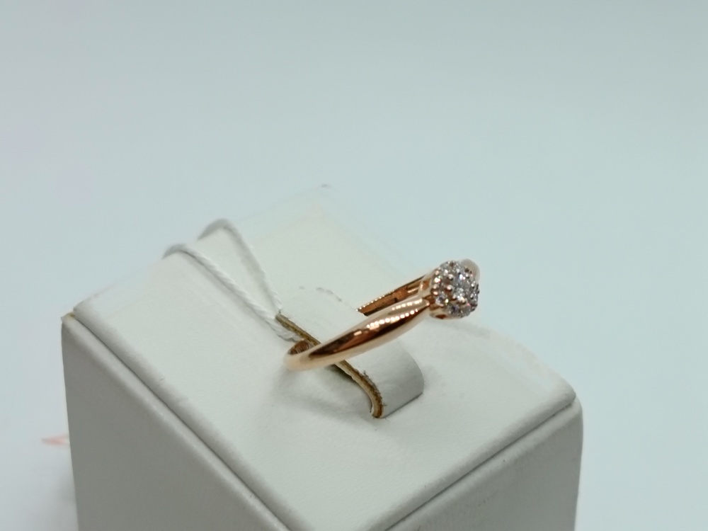 КОЛЬЦО БРИЛЛИАНТ Au 585