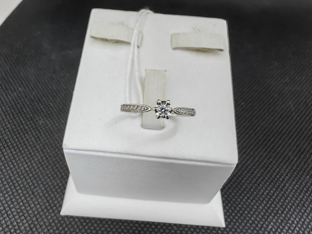 КОЛЬЦО БРИЛЛИАНТ Au 585