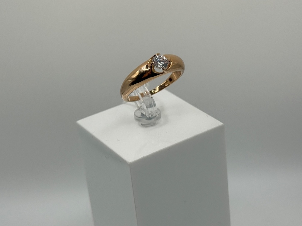 КОЛЬЦО С КАМНЕМ (Au 585)