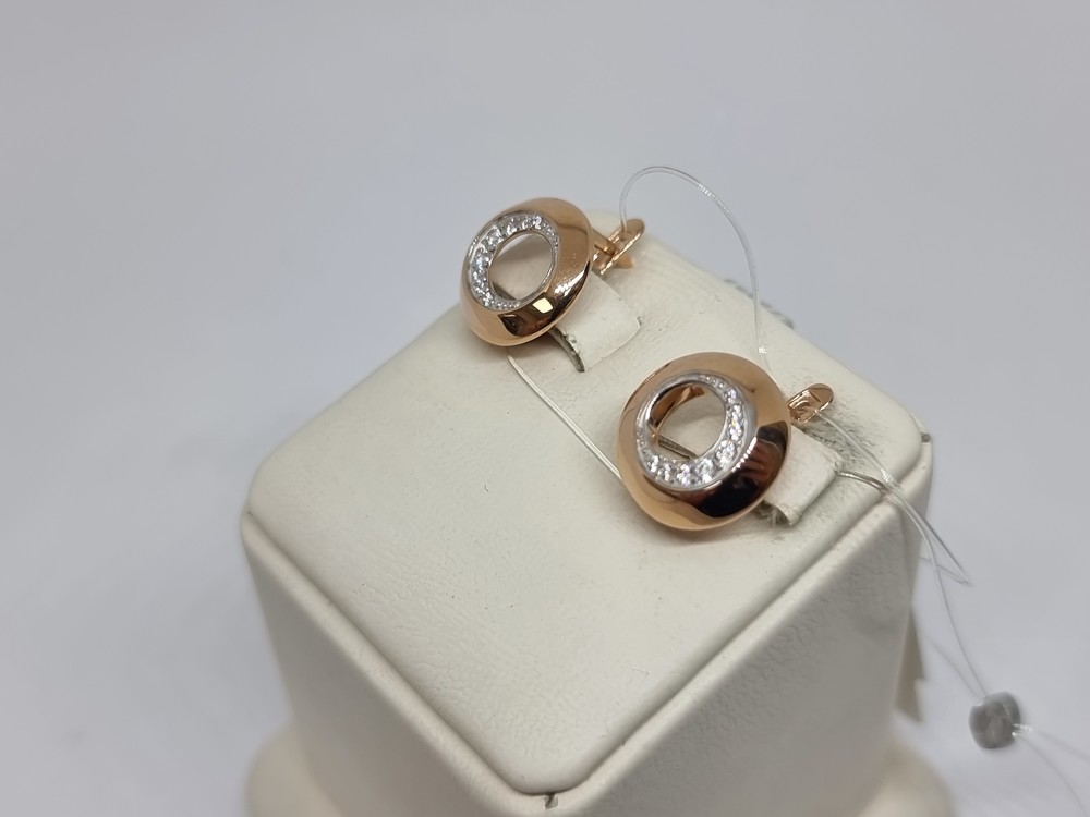 СЕРЬГИ С КАМНЯМИ (Au 585)