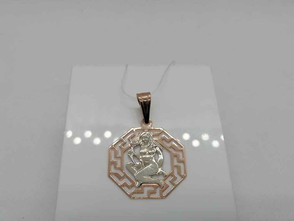 930 ПОДВЕСКА ЗНАК ЗОДИАКА без камня (Au 585) 930 ПОДВЕСКА ЗНАК ЗОДИАКА без камня (Au 585)