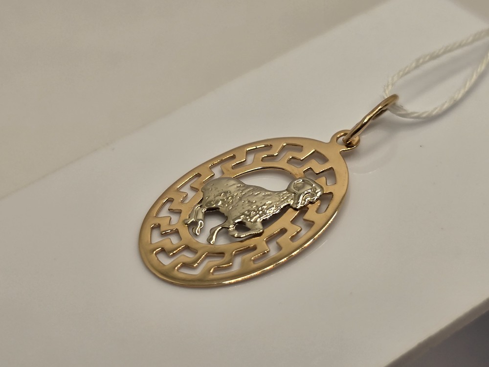 ПОДВЕСКА ЗНАК ЗОДИАКА ОВЕН Au 585