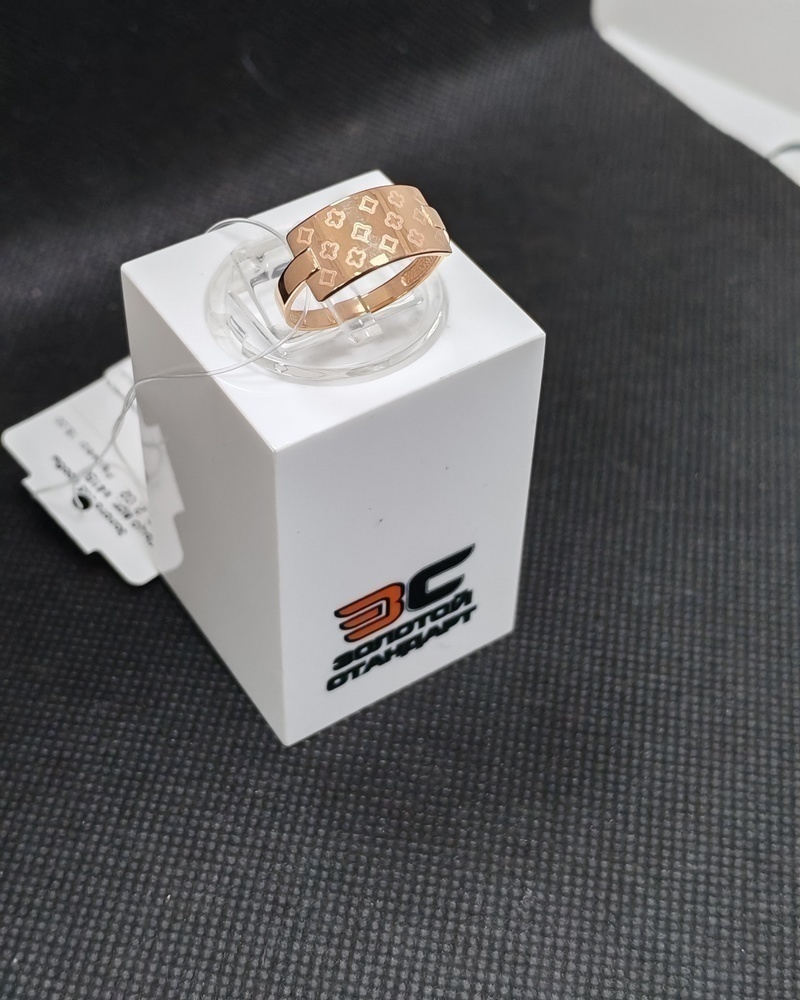 к4156 КОЛЬЦО БЕЗ КАМНЯ (Au 585)