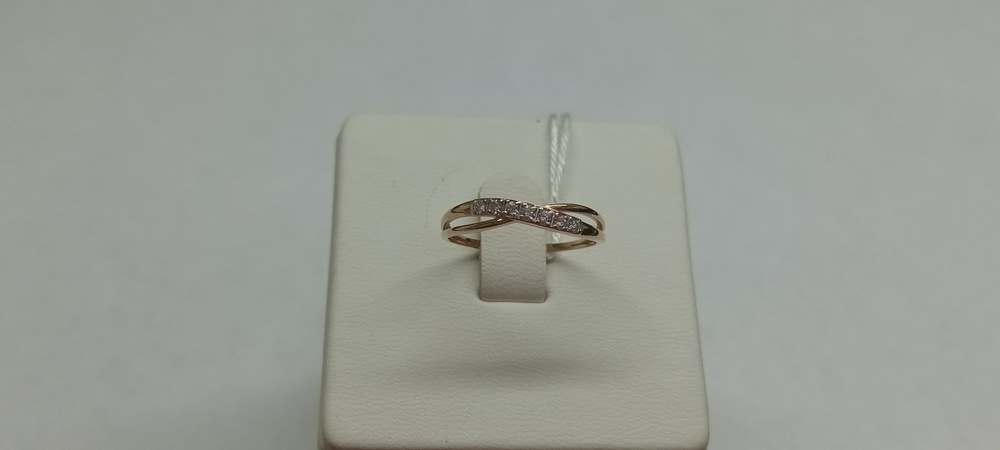 КОЛКМИ585 КОЛЬЦО С КАМНЯМИ (Au 585)