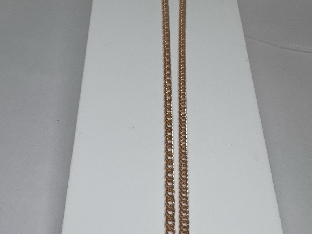 ЦЕПЬ ПОЛНОВЕСНАЯ Ромб двойной (Au 585)