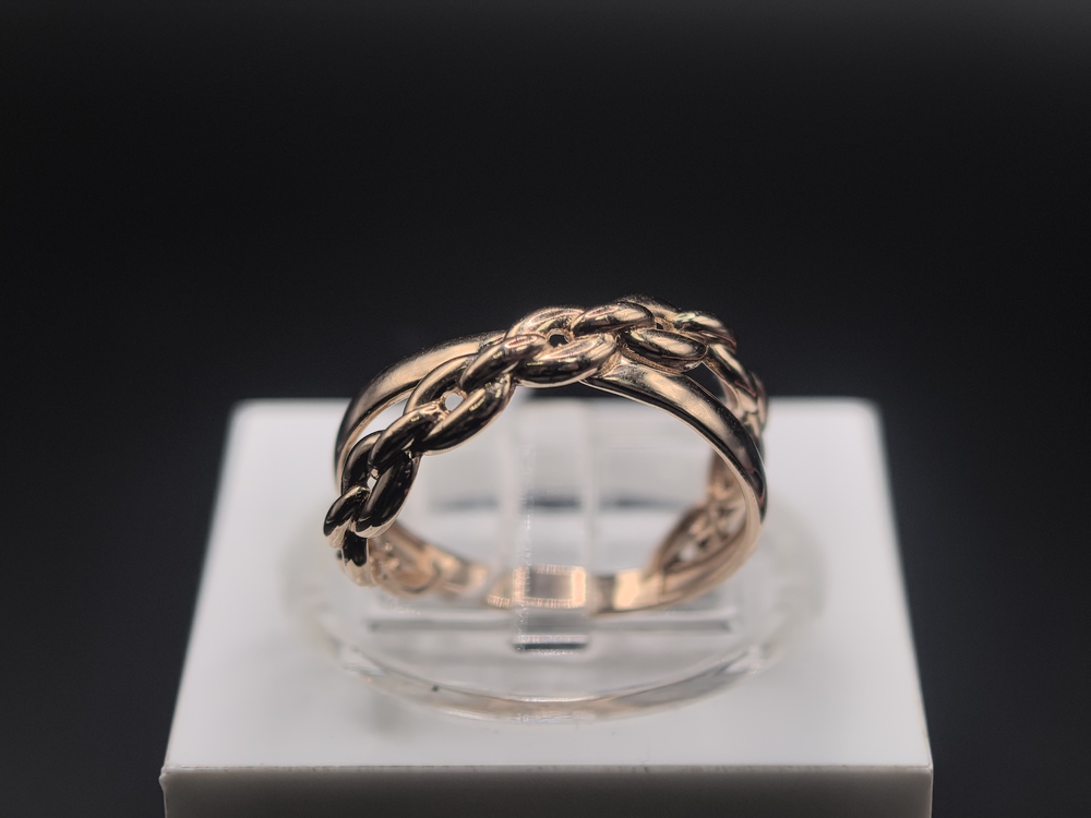 КОЛБКМ585 КОЛЬЦО БЕЗ КАМНЯ (Au 585)