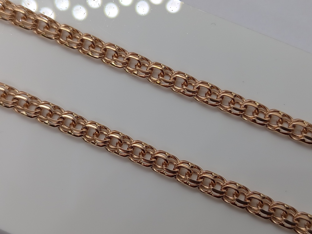 ЦЕПЬ ПОЛНОВЕСНАЯ Бисмарк (Au 585)