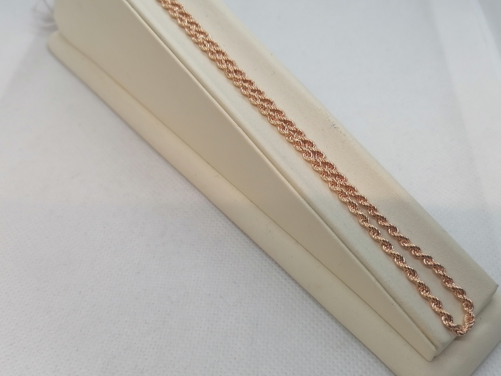 ЦЕПЬ ПОЛНОВЕСНАЯ Веревка (Au 585)