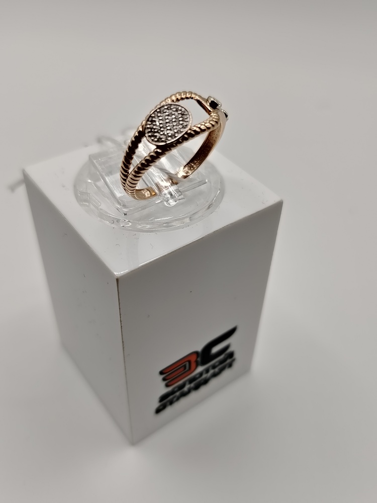 КОЛКМИ585 КОЛЬЦО С КАМНЯМИ (Au 585)