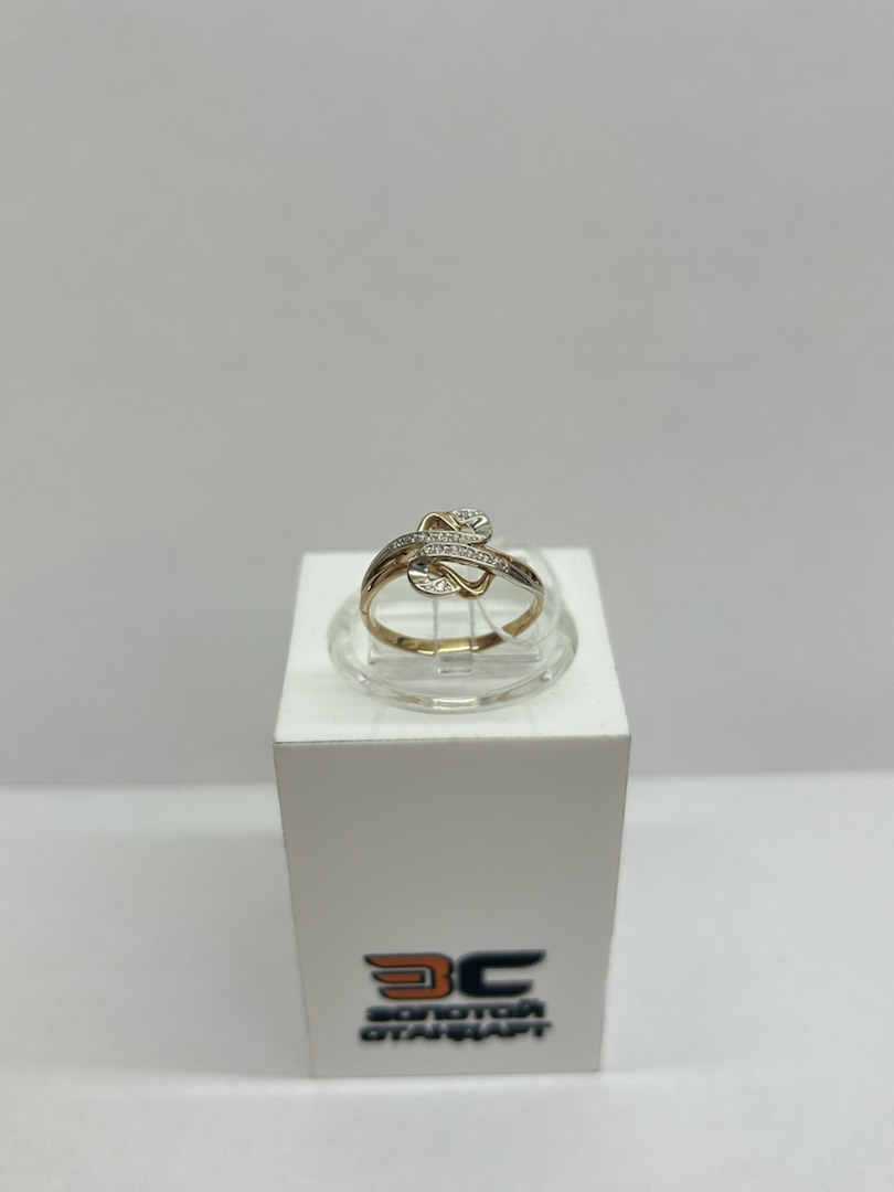 КОЛКМИ585 КОЛЬЦО С КАМНЯМИ (Au 585)