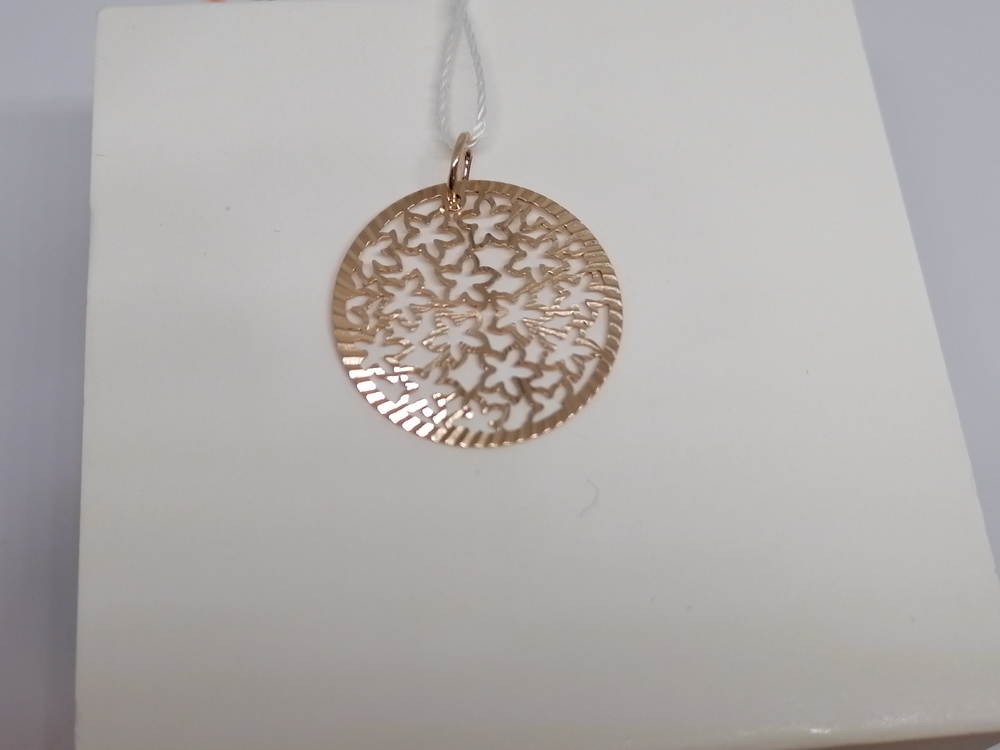 ПОДВЕСКА БЕЗ КАМНЯ Au 585